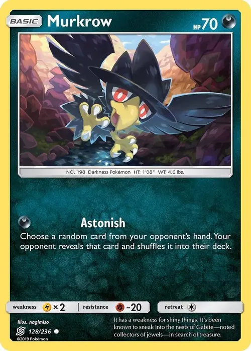 Murkrow (128) card art