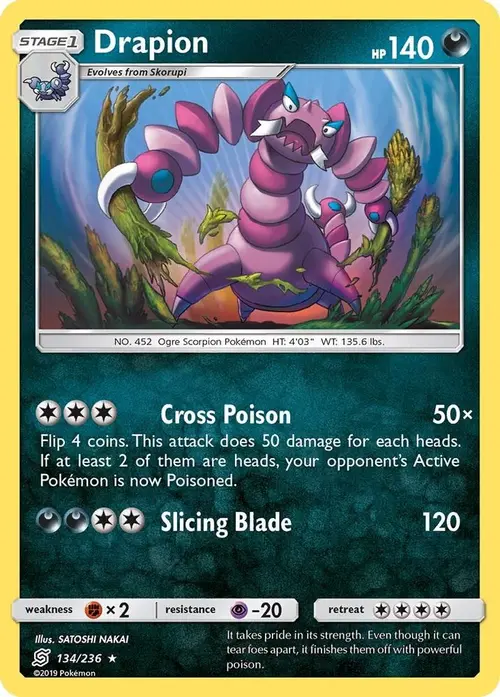 Drapion card art