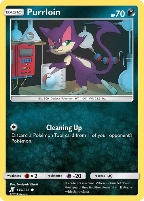 Purrloin card art