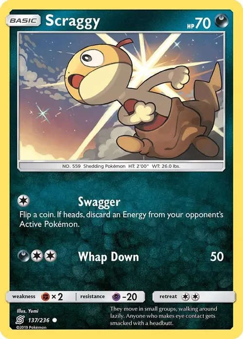 Scraggy card art