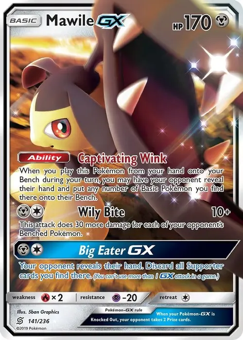 Mawile GX card art