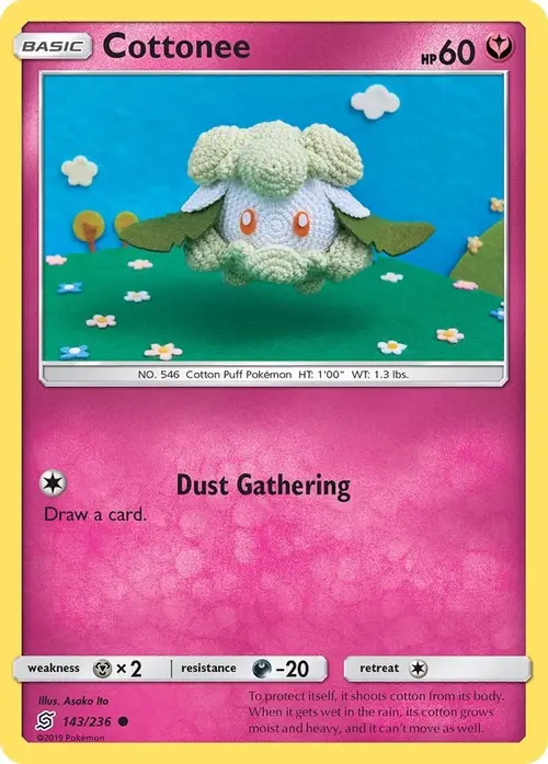 Cottonee card art