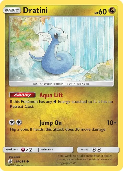 Dratini (148) card art