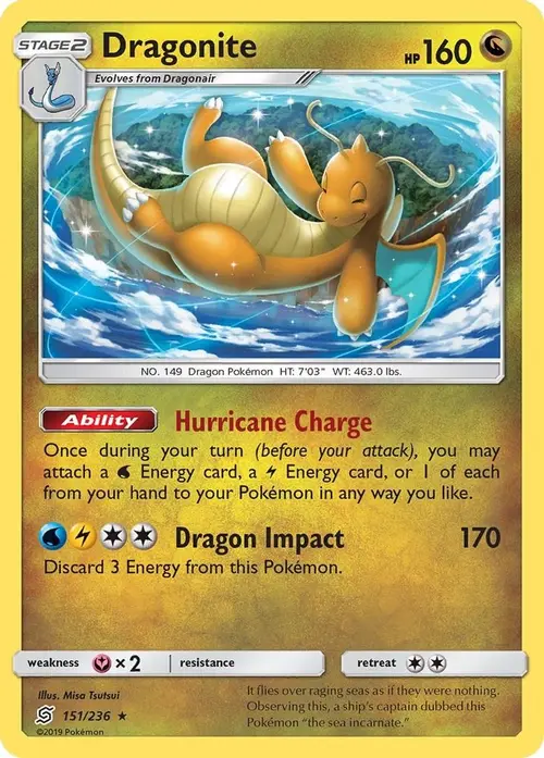 Dragonite card art