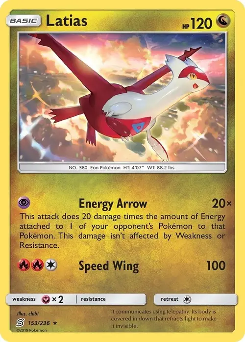 Latias card art
