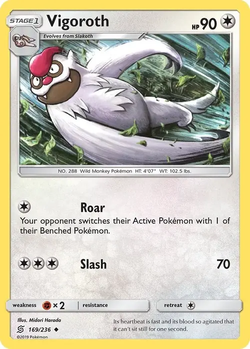 Vigoroth card art