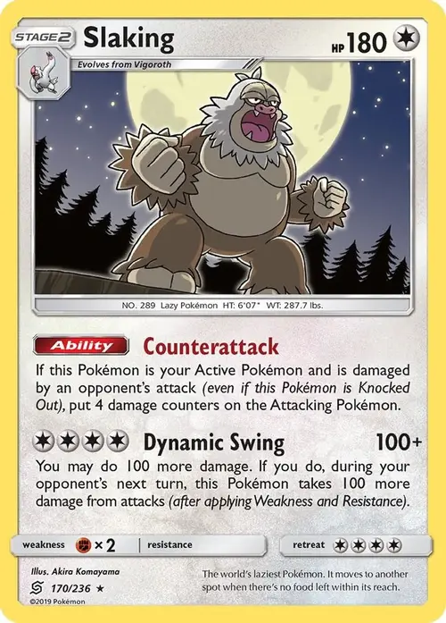 Slaking card art