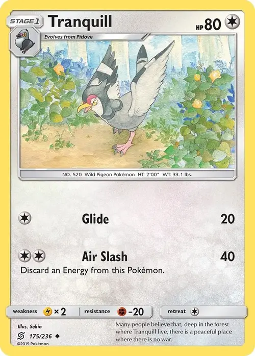 Tranquill card art