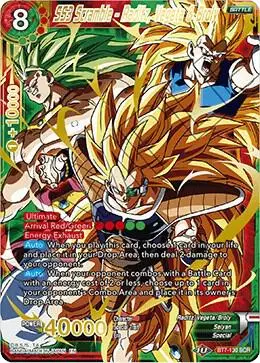 SS3 Scramble - Raditz, Vegeta & Broly card art