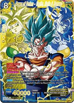Power of Potara - Vegito, Kefla & Zamasu card art