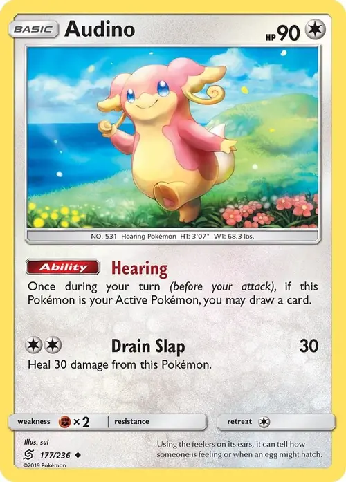 Audino card art