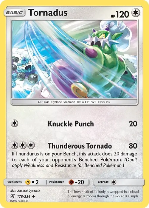 Tornadus card art