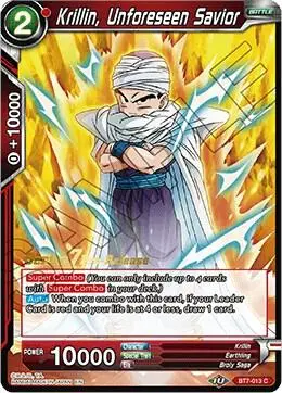 Krillin, Unforeseen Savior card art