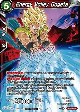 Energy Volley Gogeta (Series 7 Super Dash Pack) card art