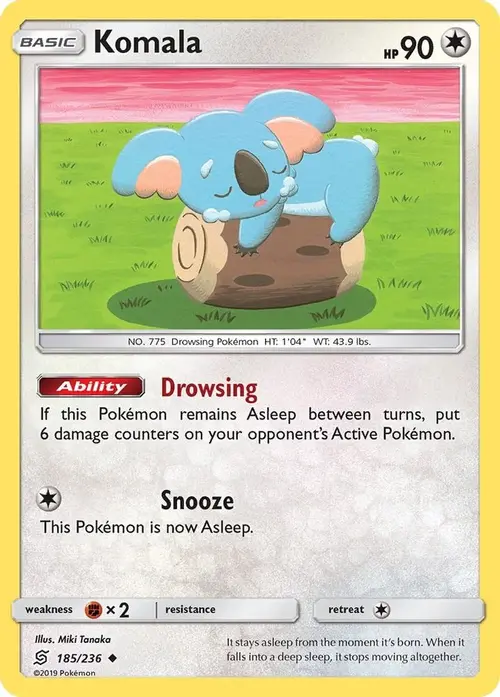 Komala card art