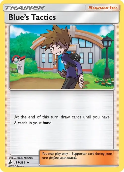 Blue's Tactics card art