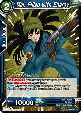 Mai, Filled with Energy card art