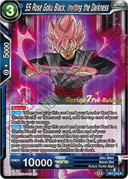 SS Rose Goku Black, Inviting the Darkness card art