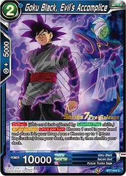 Goku Black, Evil's Accomplice card art