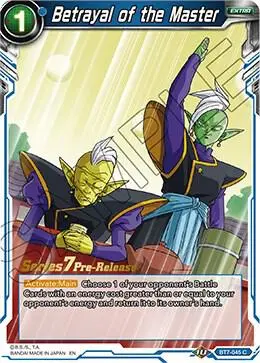 Betrayal of the Master card art