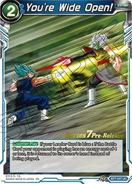 You're Wide Open! card art