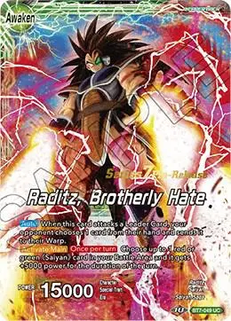 Raditz // Raditz, Brotherly Hate card art