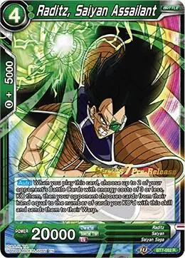 Raditz, Saiyan Assailant card art