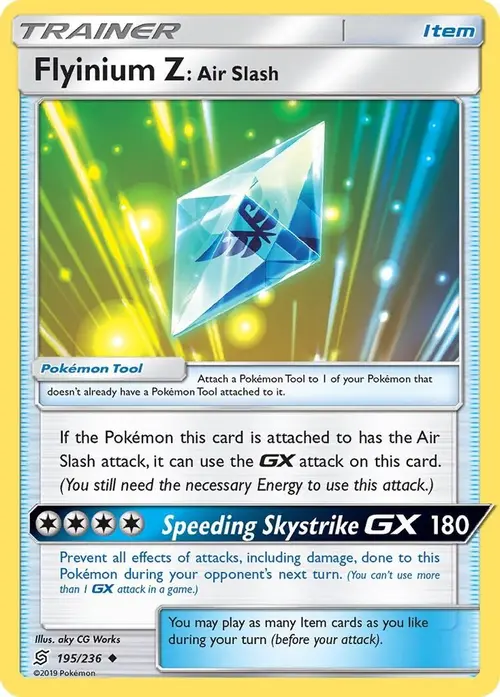 Flyinium Z: Air Slash card art