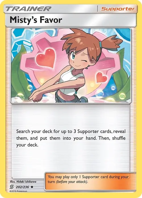 Misty's Favor card art