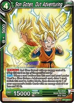 Son Goten, Out Adventuring card art