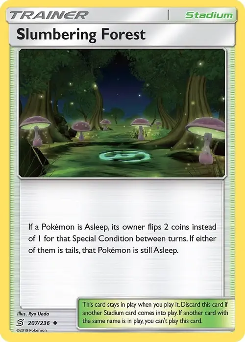 Slumbering Forest card art