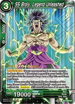 SS Broly, Legend Unleashed card art