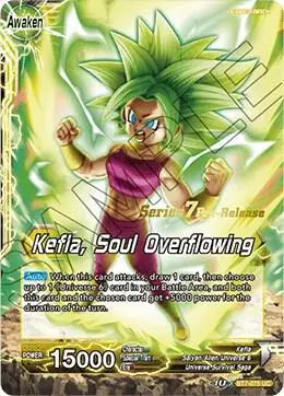Caulifla & Kale // Kefla, Soul Overflowing card art