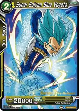 Super Saiyan Blue Vegeta card art