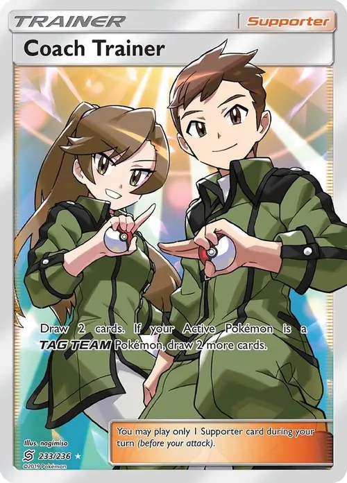 Coach Trainer (Full Art) card art
