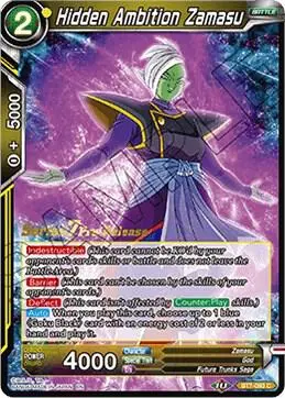 Hidden Ambition Zamasu card art