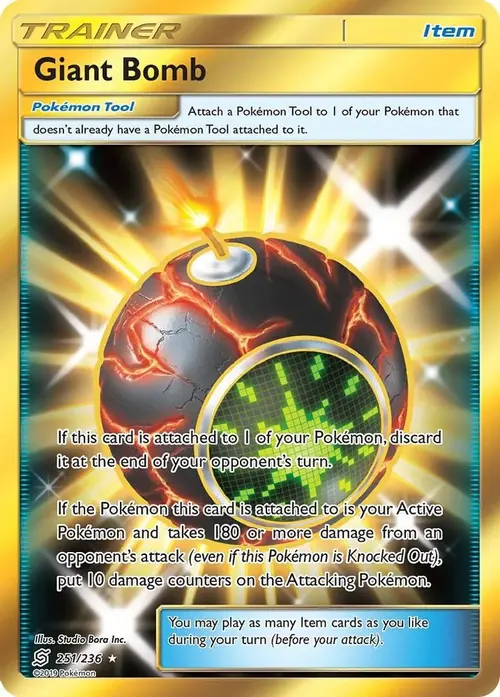 Giant Bomb (Secret) card art