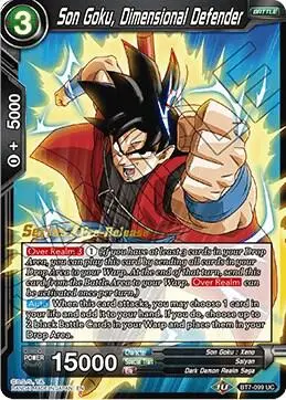 Son Goku, Dimensional Defender card art