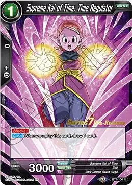 Supreme Kai of Time, Time Regulator card art