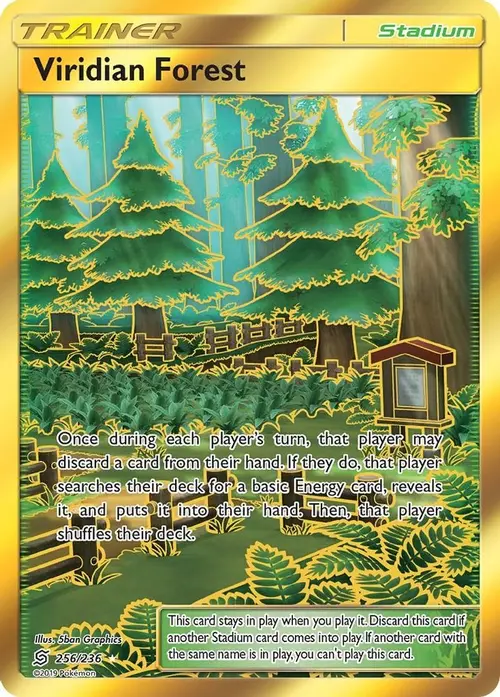Viridian Forest (Secret) card art