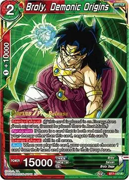 Broly, Demonic Origins card art