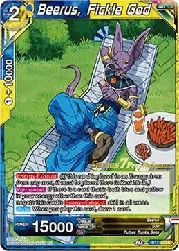 Beerus, Fickle God card art