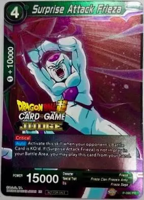 Surprise Attack Frieza card art