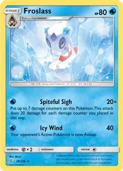 Froslass - 38/236 (SM Unified Minds) card art