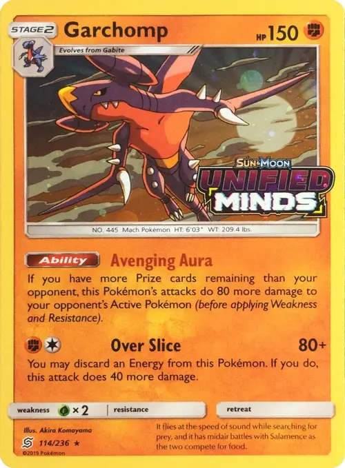 Garchomp - 114/236 (Cosmos Holo) card art