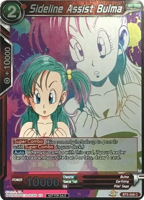 Sideline Assist Bulma (Event Pack 4) card art
