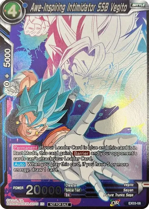 Awe-Inspiring Intimidator SSB Vegito (Event Pack 4) card art