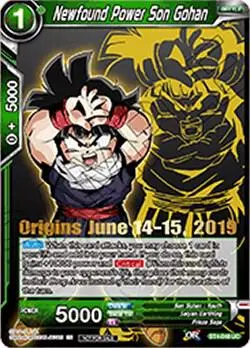 Newfound Power Son Gohan (Origins 2019) card art