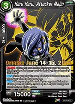 Haru Haru, Attacker Majin (Origins 2019) card art