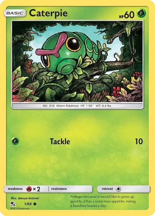 Caterpie card art